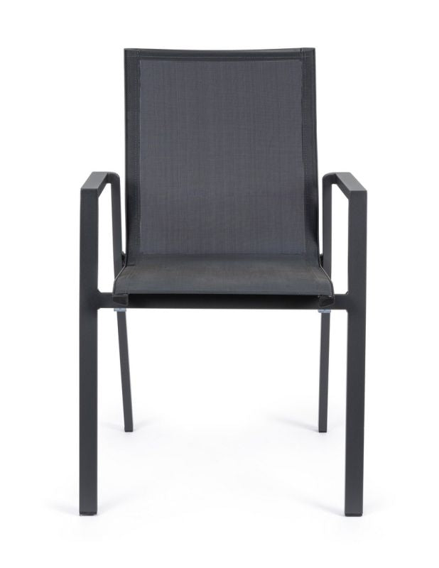 Sedia in alluminio impilabile KRION - Bizzotto