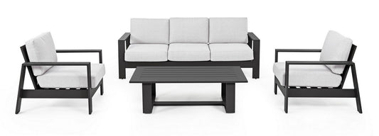 Salotto in alluminio antracite YK13 BALTIC - Bizzotto