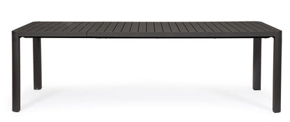 Tavolo in alluminio antracite CX23 KIPLIN - Bizzotto