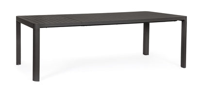 Tavolo in alluminio antracite CX23 KIPLIN - Bizzotto