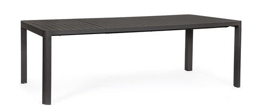 Tavolo in alluminio antracite CX23 KIPLIN - Bizzotto