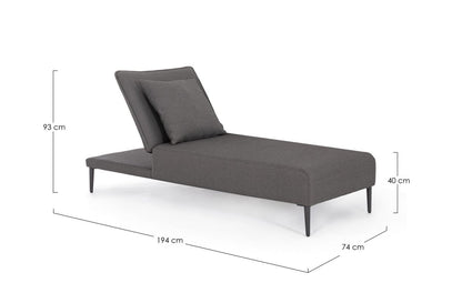 Lettino singolo C-C VIPER ANTR QS22/ANTR - Bizzotto