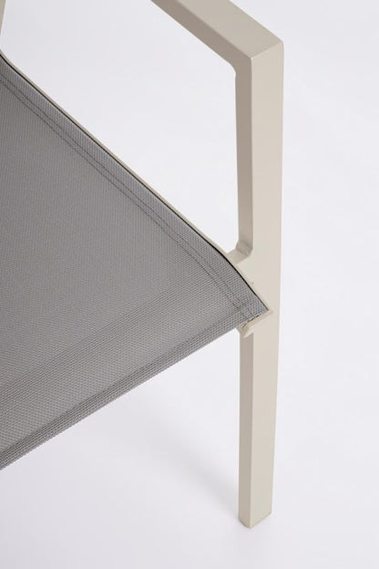 Sedia in alluminio impilabile KRION - Bizzotto