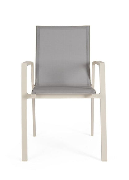 Sedia in alluminio impilabile KRION - Bizzotto