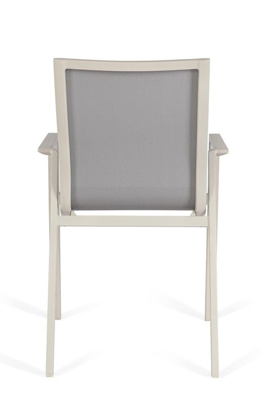 Sedia in alluminio impilabile KRION - Bizzotto