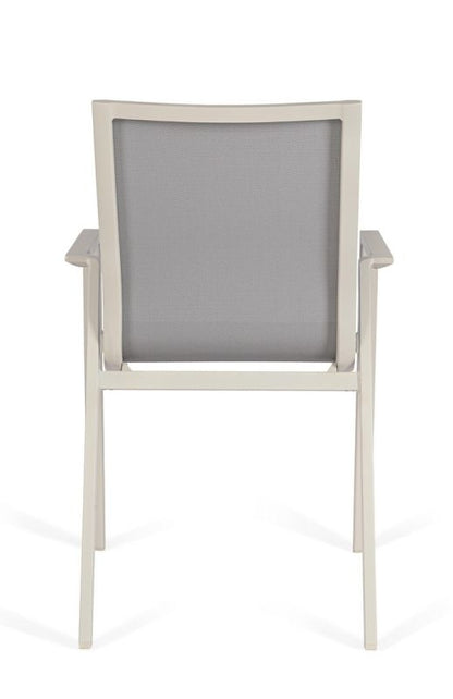 Sedia in alluminio impilabile KRION - Bizzotto