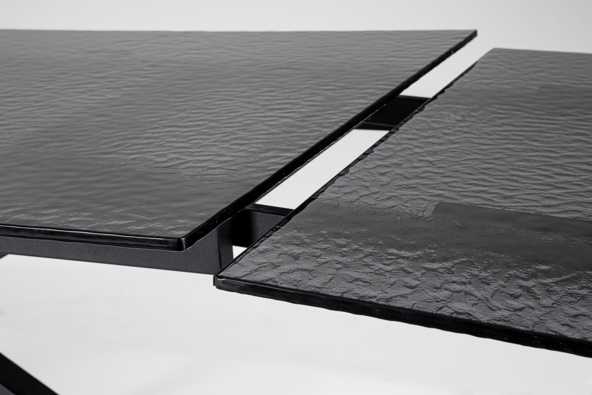 Tavolo allungabile in vetro temperato AIRA 160/240x90 - Bizzotto