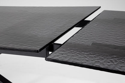 Tavolo allungabile in vetro temperato AIRA 160/240x90 - Bizzotto