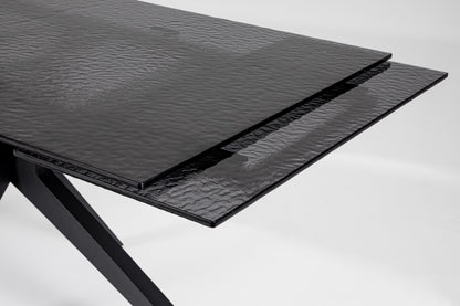 Tavolo allungabile in vetro temperato AIRA 160/240x90 - Bizzotto