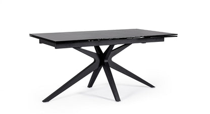 Tavolo allungabile in vetro temperato AIRA 160/240x90 - Bizzotto