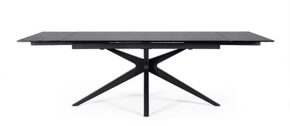 Tavolo allungabile in vetro temperato AIRA 160/240x90 - Bizzotto