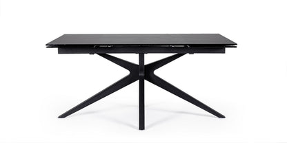 Tavolo allungabile in vetro temperato AIRA 160/240x90 - Bizzotto