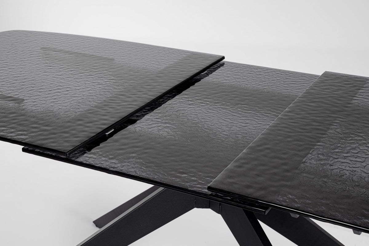 Tavolo allungabile in vetro temperato ANJA 180/240x90 - Bizzotto