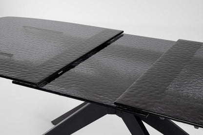 Tavolo allungabile in vetro temperato ANJA 180/240x90 - Bizzotto