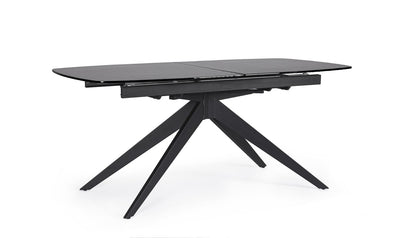 Tavolo allungabile in vetro temperato ANJA 180/240x90 - Bizzotto