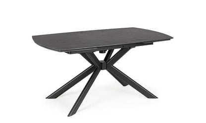 Tavolo allungabile JANIKA 160/240x90 Nero - Bizzotto