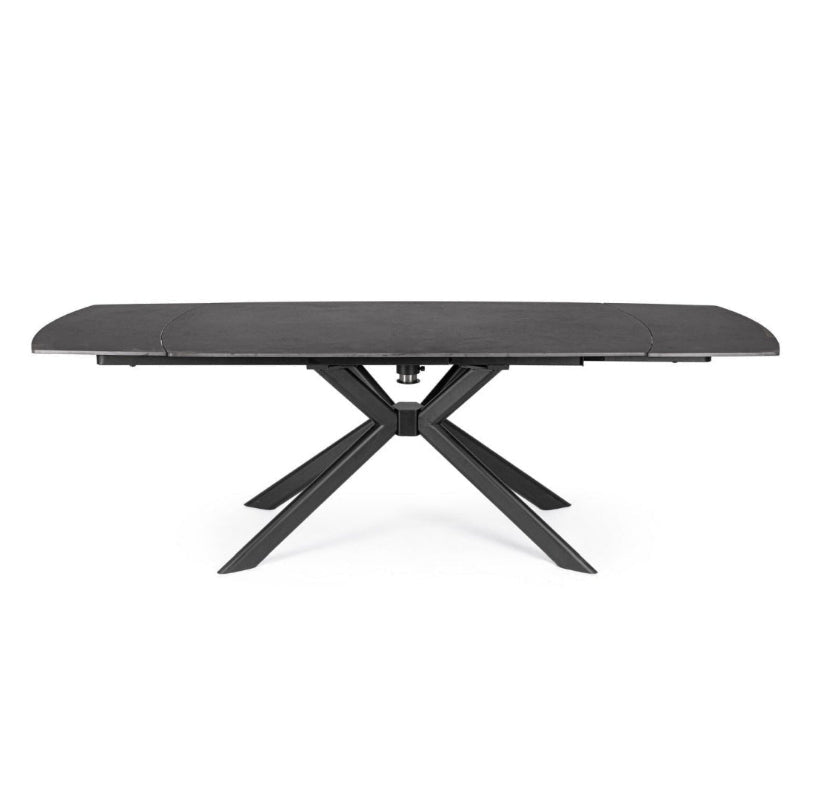 Tavolo allungabile JANIKA 160/240x90 Nero - Bizzotto