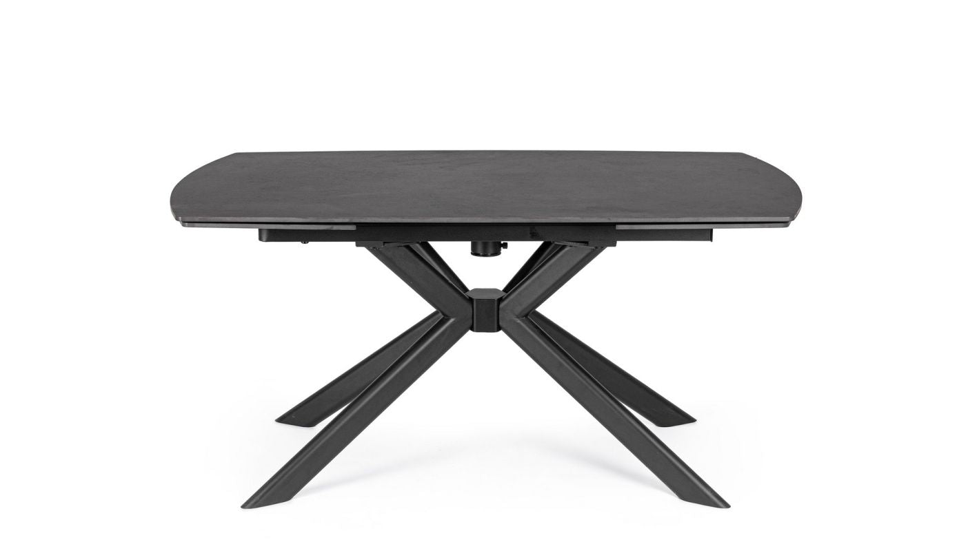 Tavolo allungabile JANIKA 160/240x90 Nero - Bizzotto