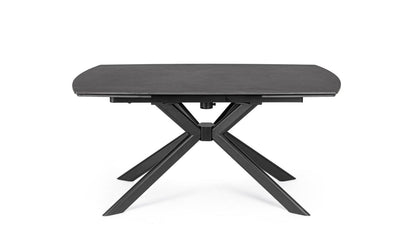 Tavolo allungabile JANIKA 160/240x90 Nero - Bizzotto
