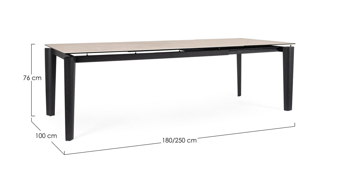 Tavolo allugabile ASIRI 180/250x100 - Bizzotto