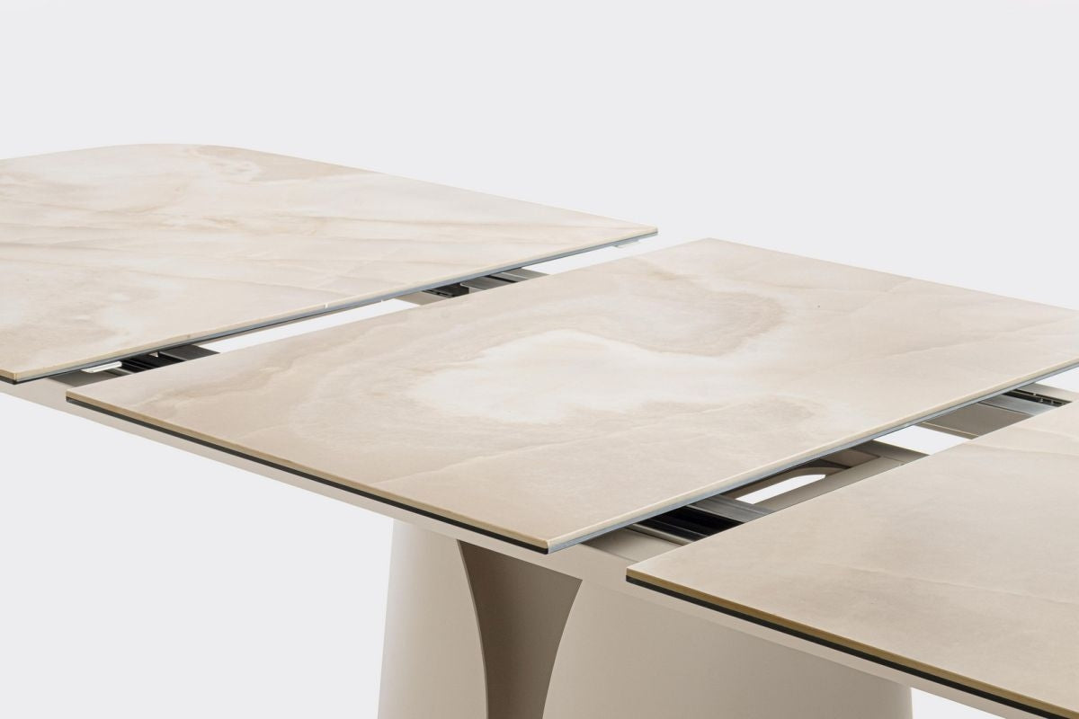 Tavolo allugabile ARDIS 180/240x95 beige chiaro - Bizzotto