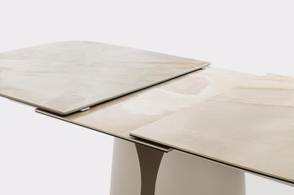 Tavolo allugabile ARDIS 180/240x95 beige chiaro - Bizzotto