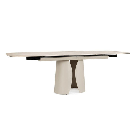 Tavolo allugabile ARDIS 180/240x95 beige chiaro - Bizzotto
