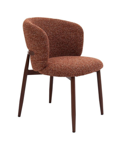 Sedia AMALIA Beige/Terracotta - Bizzotto