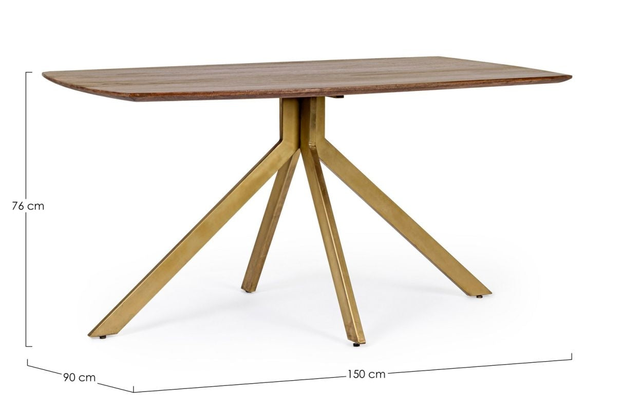 Tavolo SHERMAN 150x90 - Bizzotto