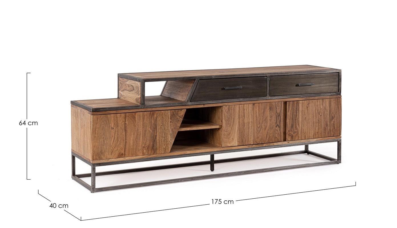 Mobile porta TV in legno JANAK - Bizzotto
