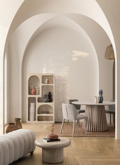 Tavolo ODION naturale D130 - Bizzotto