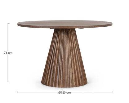 Tavolo ORISSA D120 Nat - Bizzotto