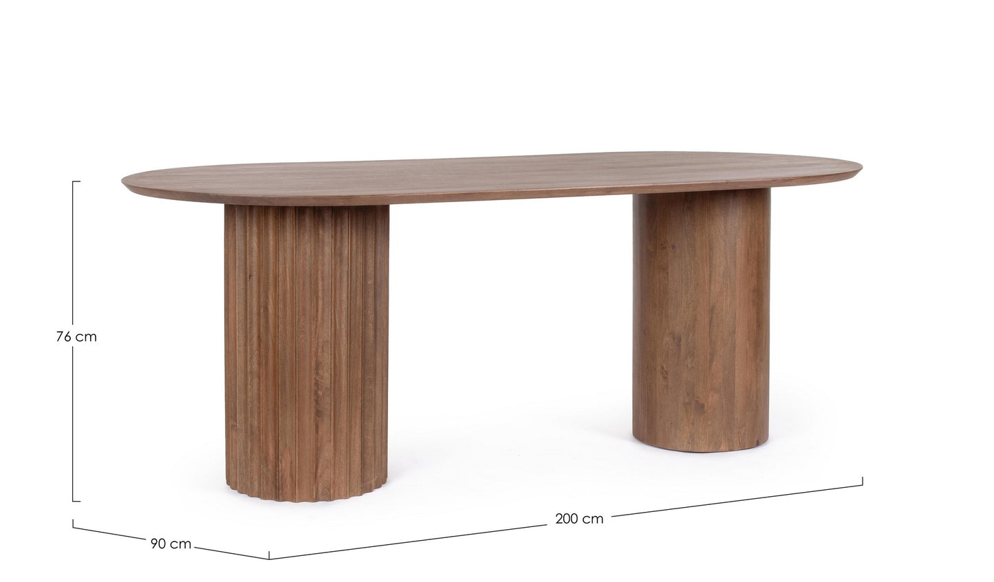 Tavolo ORISSA 200x90 Nat - Bizzotto
