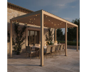 Pergola OCEAN 3.6X6 natural-seta - BIZZOTTO
