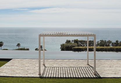 Pergola OCEAN 3.6X6 rustic-bianco - BIZZOTTO