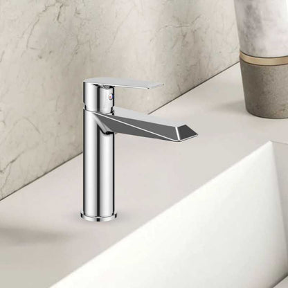 Miscelatore monocomando lavabo DIAMOND cromo/nero/oro - M Rubinetteria
