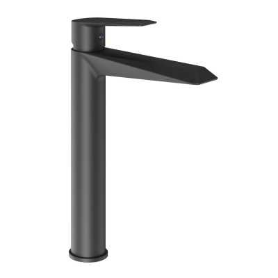 Miscelatore monocomando lavabo canna alta DIAMOND cromo/nero/oro - MORINI  Rubinetteria