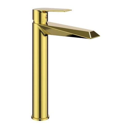 Miscelatore monocomando lavabo canna alta DIAMOND cromo/nero/oro - MORINI  Rubinetteria