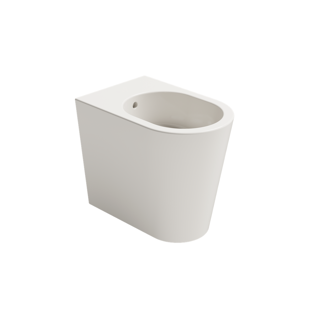 Bidet HIDE ROUND a terra monoforo in ceramica - Ceramica ALICE