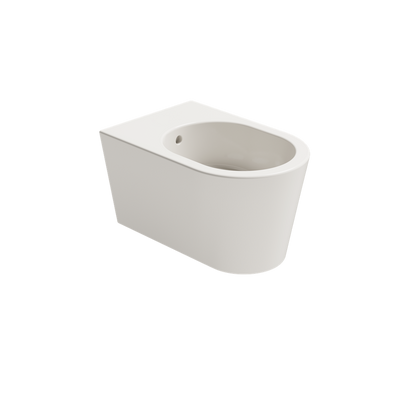 Bidet sospeso HIDE ROUND monoforo in ceramica - Ceramica ALICE