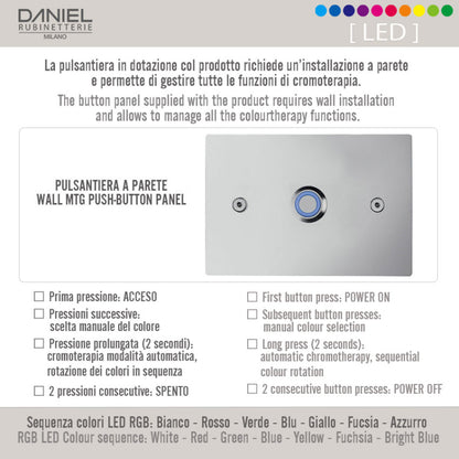 Soffione A578LEFSACM50 WELLNESS - DANIEL