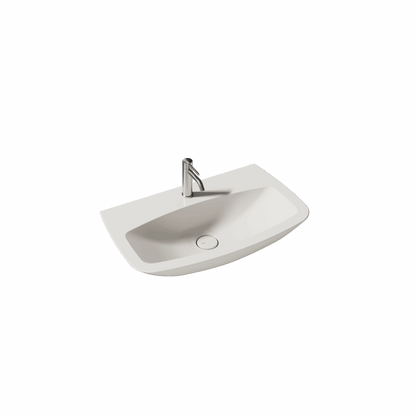 Lavabo WUNDER 75×45 monoforo/no foro - Ceramica ALICE