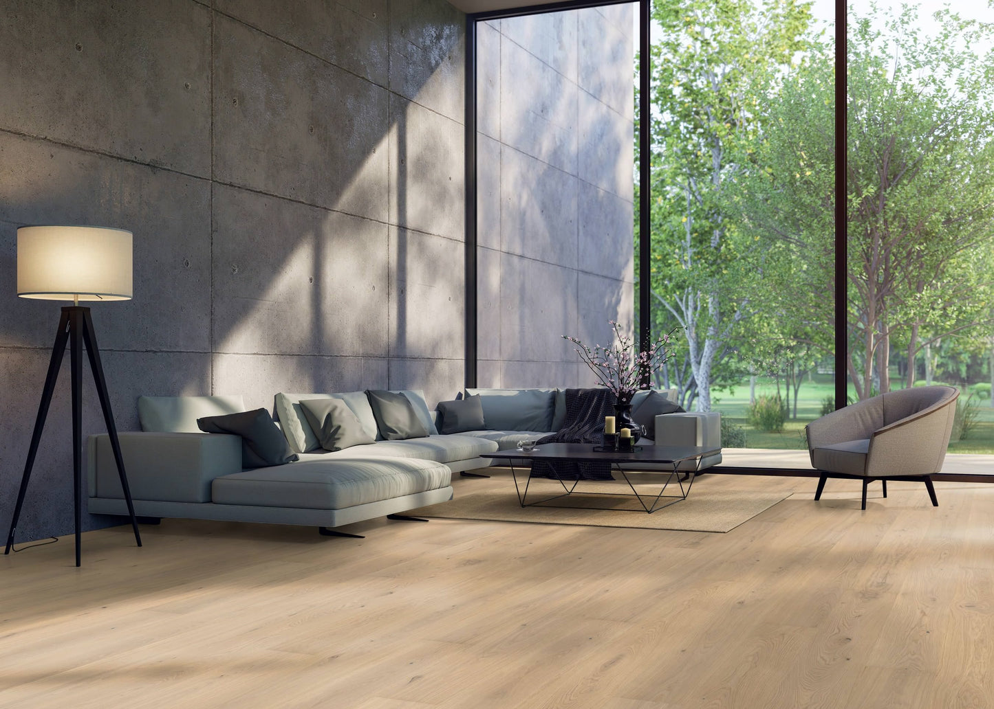 Parquet Plancia Plaza 240 Rovere Bianco Chiaro - Haro