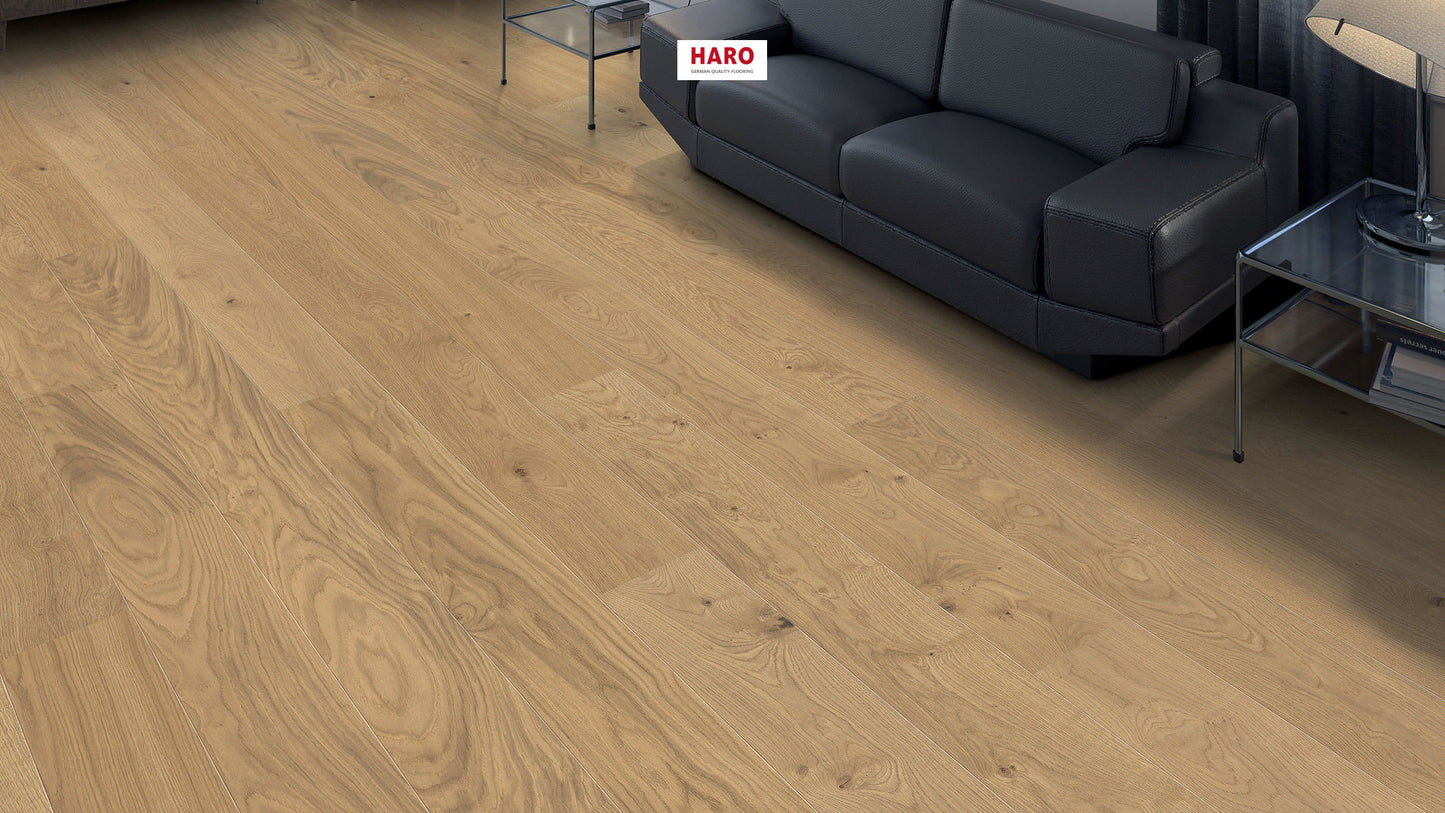 Plancia 180 2B Rovere Markant spazzolato NaturaLin plus - Haro