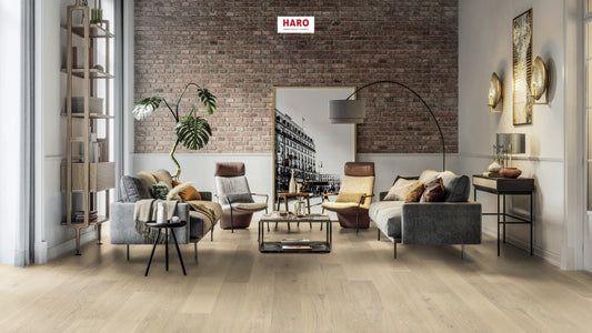 Plancia 180 2B Rovere invisible Markant spazzolato NaturaLin plus - Haro