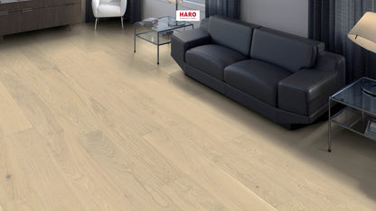 Plancia 180 2B Rovere invisible Markant spazzolato NaturaLin plus - Haro