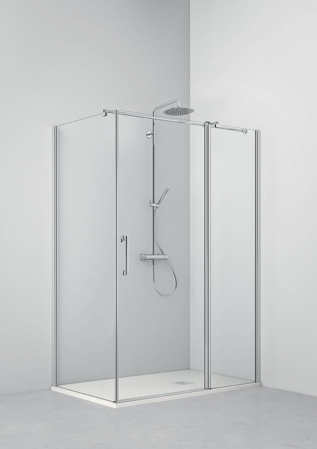 Box doccia angolo DEDALO PLUS 120x80 - ARBLU