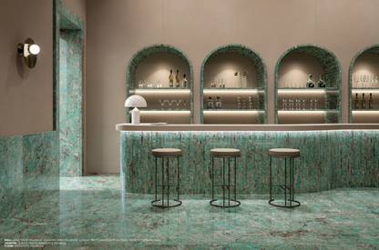 Pavimento Amazzonite MARBLE Charm Experience - Ceramica ITALGRANITI