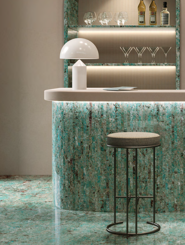 Pavimento Amazzonite MARBLE Charm Experience - Ceramica ITALGRANITI