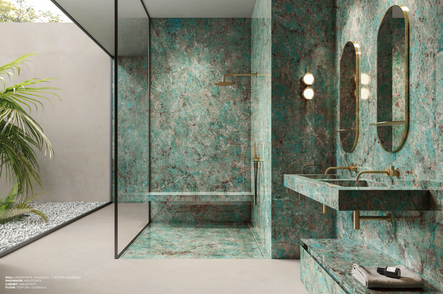 Pavimento Amazzonite MARBLE Charm Experience - Ceramica ITALGRANITI